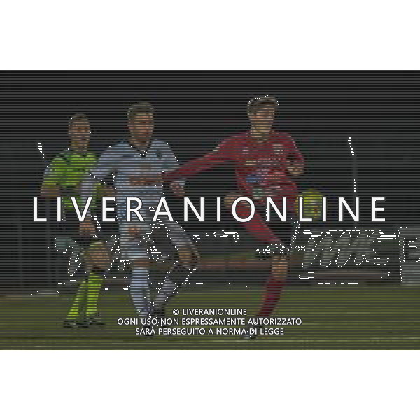 Campionato di Calcio Serie C - Lega Pro 2019/2020 Pontedera, Italia 12/01/2020 Pontedera vs Renate Nella foto: Filippo Serena (P) imposta contrastato da Elvis Kabashi (R) foto fabio fagiolini-alessio marini-ag aldo liverani sas