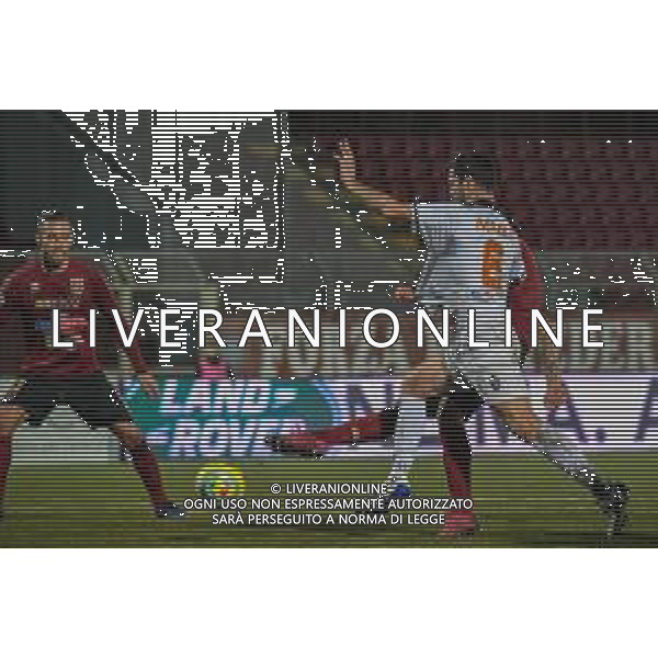 Campionato di Calcio Serie C - Lega Pro 2019/2020 Pontedera, Italia 12/01/2020 Pontedera vs Renate Nella foto: Christian Tommasini (P) calcia a rete e nonostante la marcatura di Antonio Magli (R) realizza il pareggio foto fabio fagiolini-alessio marini-ag aldo liverani sas