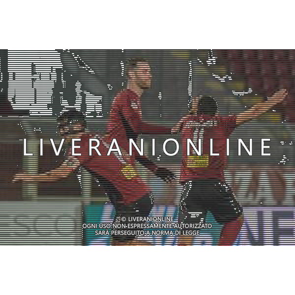 Campionato di Calcio Serie C - Lega Pro 2019/2020 Pontedera, Italia 12/01/2020 Pontedera vs Renate Nella foto: Esultanza di Christina Tommasini (P) autore del pareggio foto fabio fagiolini-alessio marini-ag aldo liverani sas