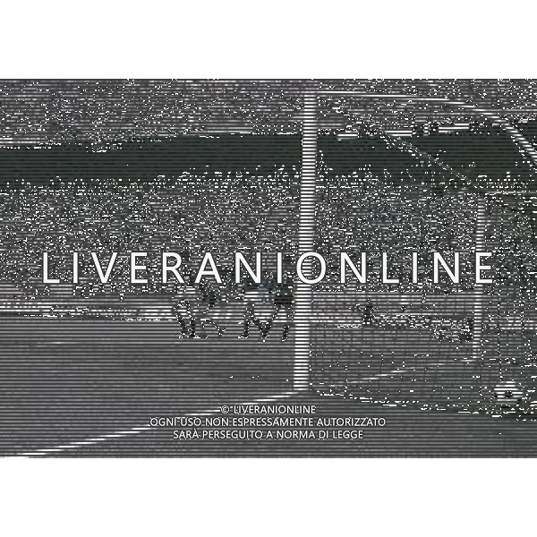 24-05-1981 MILANO CAMPIONATO DI CALCIO SERIE B MILAN PISA 0-1 NELLA FOTO GOAL ODOACRE CHIERICO AG ALDO LIVERANI SAS