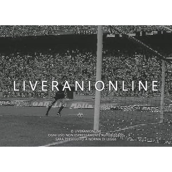 24-05-1981 MILANO CAMPIONATO DI CALCIO SERIE B MILAN PISA 0-1 NELLA FOTO GOAL ODOACRE CHIERICO AG ALDO LIVERANI SAS