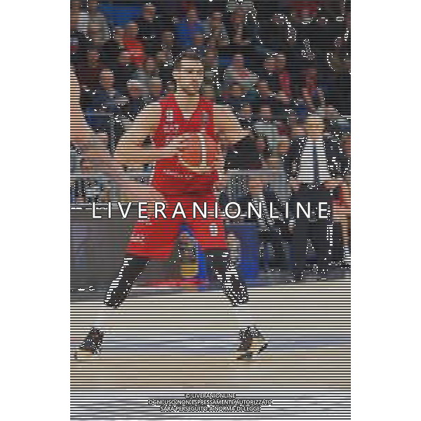 Campionato di Basket Serie A 2019/2020 Milano, Italia 12/01/2020 AX Armani Exchange Olimpia Milano-De Longhi Treviso Basket Nella foto: Moraschini della AX Armani Exchange Olimpia Milano FOTO SAVINO PAOLELLA-ALESSIO MARINI-AG ALDO LIVERANI SAS