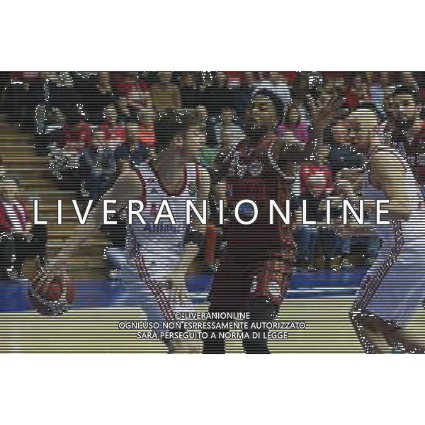 Campionato di Basket Serie A 2019/2020 Trieste, Italia 12/01/2020 Pallacanestro Trieste vs Umana Reyer Venezia Nella foto: Giocata dietro schiena di Juan M. Fernandez (Allianz Pallacanestro Trieste) per Hrvoje Peric (Allianz Pallacanestro Trieste) FOTO LUCA TEDESCHI-ALESSIO MARINI-AG ALDO LIVERANI SAS