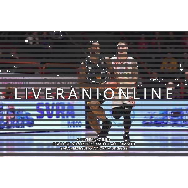 Campionato di Basket Serie A 2019/2020 Pistoia, Italia 12/01/2020 OriOra Pistoia vs Dolomiti Energia Basket Trentino Nella foto: Rashard Kelly (Dolomiti Energia Basket Trentino) foto lisa guglielmi-alessio marini-ag aldo liverani sas
