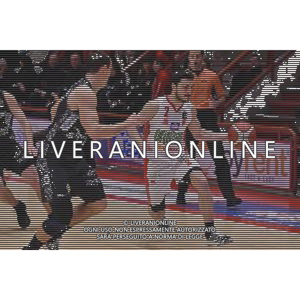 Campionato di Basket Serie A 2019/2020 Pistoia, Italia 12/01/2020 OriOra Pistoia vs Dolomiti Energia Basket Trentino Nella foto: Gianluca Della Rosa (OriOra Pistoia) FOTO LISA GUGLIELMI-ALESSIO MARINI-AG ALDO LIVERANI SAS