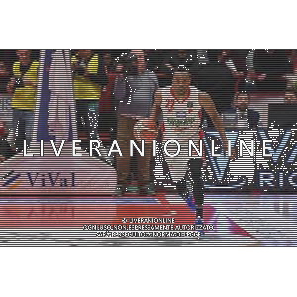 Campionato di Basket Serie A 2019/2020 Pistoia, Italia 12/01/2020 OriOra Pistoia vs Dolomiti Energia Basket Trentino Nella foto: Zabian Dowdell (OriOra Pistoia) FOTO LISA GUGLIELMI-ALESSIO MARINI-AG ALDO LIVERANI SAS