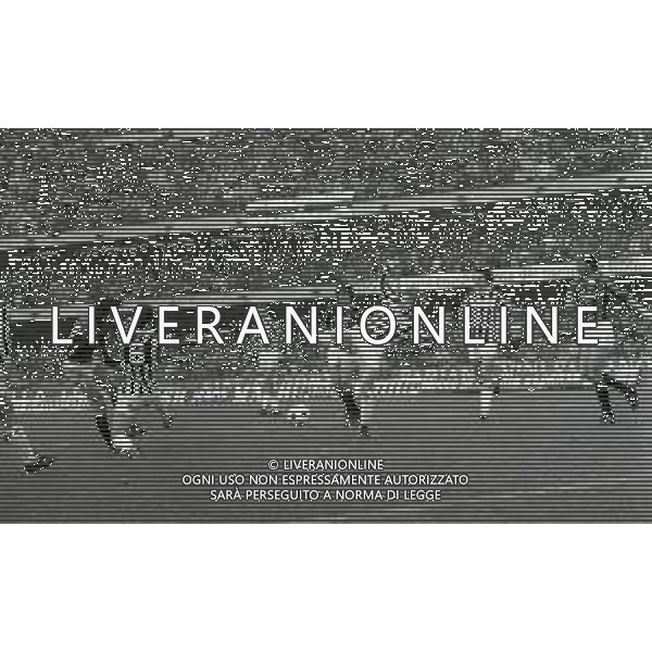 28-03-1982 VERONA CAMPIONATO DI CALCIO SERIE A MILAN ASCOLI 0-0 NELLA FOTO AZIONE DI GIOCO AG ALDO LIVERANI SAS