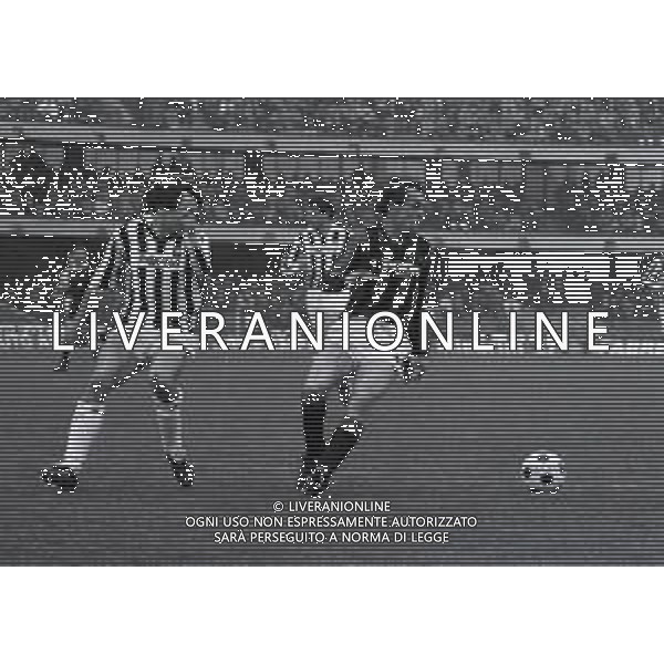 28-03-1982 VERONA CAMPIONATO DI CALCIO SERIE A MILAN ASCOLI 0-0 NELLA FOTO JOE JORDAN AG ALDO LIVERANI SAS