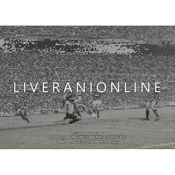 26-06-1985 MILANO COPPA ITALIA MILAN INTER 1-1 NELLA FOTO AZIONE DI FGIOCO AG ALDO LIVERANI SAS