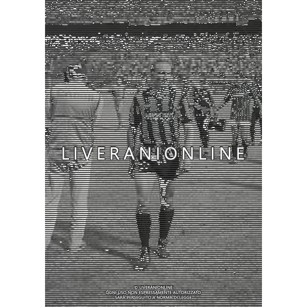 26-06-1985 MILANO COPPA ITALIA MILAN INTER 1-1 NELLA FOTO KARL HEINZ RUMMENGGE AG ALDO LIVERANI SAS