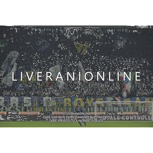 tifosi Inter Inter vs Cagliari Coppa Italia - ottavi di finale Milano 14-01-2020 Stadio Giuseppe Meazza - San Siro foto Roberto Garavaglia - ag. Aldo Liverani sas/ AGENZIA ALDO LIVERANI SAS