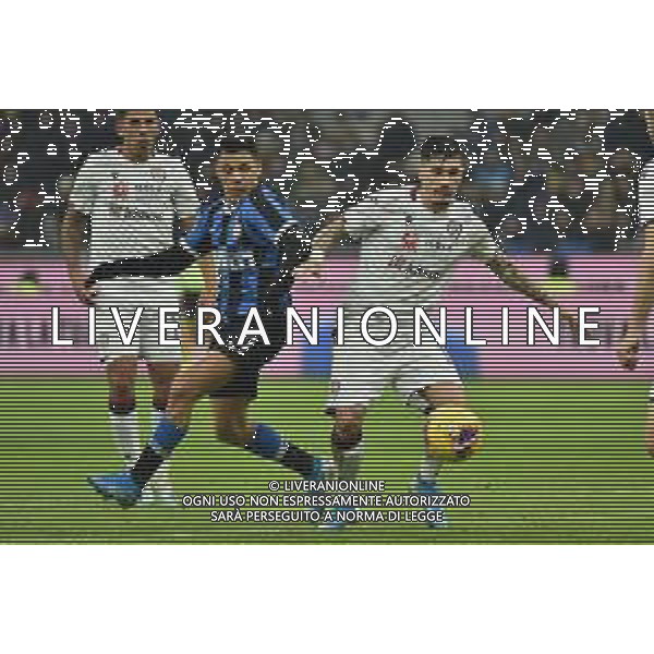 alexis Sanchez e fabio Pisacane Inter vs Cagliari Coppa Italia - ottavi di finale Milano 14-01-2020 Stadio Giuseppe Meazza - San Siro foto Roberto Garavaglia - ag. Aldo Liverani sas/ AGENZIA ALDO LIVERANI SAS
