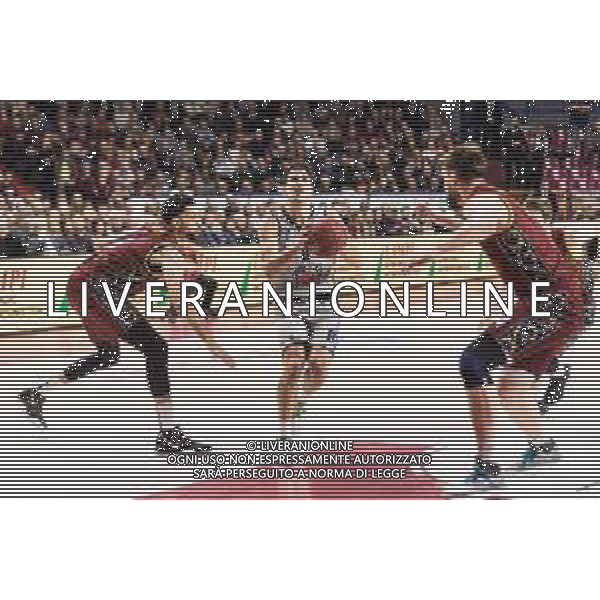 Basket EuroCup 2019/2020 Venezia, Italia 14/01/2020 Umana Reyer Venezia vs Germani Brescia Leonessa Nella foto: L\'entrata di Tommaso Laquintana (Germani Brescia Leonessa) ©LM/ Mattia Radoni/ AGENZIA ALDO LIVERANI SAS