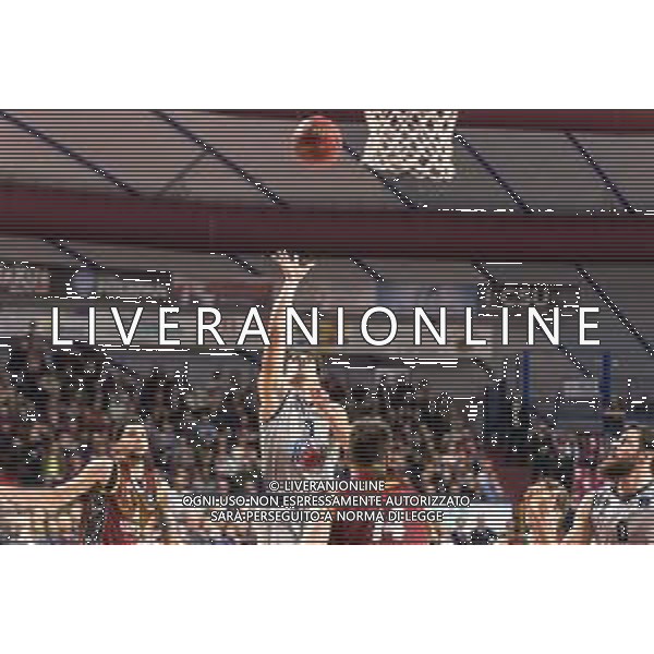 Basket EuroCup 2019/2020 Venezia, Italia 14/01/2020 Umana Reyer Venezia vs Germani Brescia Leonessa Nella foto: Il canestro di Tommaso Laquintana (Germani Brescia Leonessa) ©LM/ Mattia Radoni/ AGENZIA ALDO LIVERANI SAS