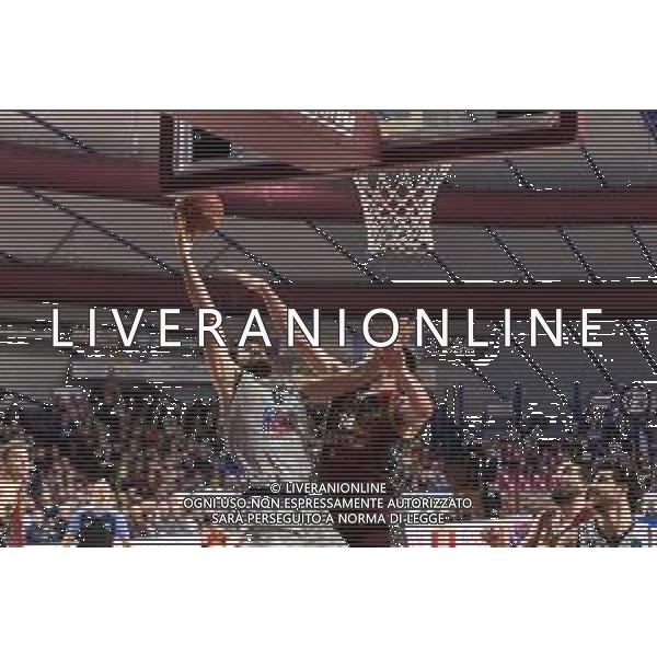 Basket EuroCup 2019/2020 Venezia, Italia 14/01/2020 Umana Reyer Venezia vs Germani Brescia Leonessa Nella foto: Andrea Zerini (Geramni Brescia Leonessa) contrastato da Gasper Vidmar (Umana Reyer Venezia) ©LM/ Mattia Radoni/ AGENZIA ALDO LIVERANI SAS