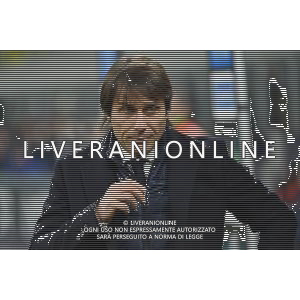 Antonio Conte allenatore Inter Inter vs Cagliari Coppa Italia - ottavi di finale Milano 14-01-2020 Stadio Giuseppe Meazza - San Siro foto Roberto Garavaglia - ag. Aldo Liverani sas
