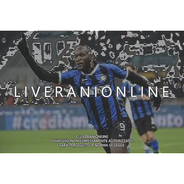 Romelu Lukaku (Inter) Inter vs Cagliari Coppa Italia - ottavi di finale Milano 14-01-2020 Stadio Giuseppe Meazza - San Siro foto Roberto Garavaglia - ag. Aldo Liverani sas