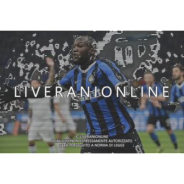 Romelu Lukaku (Inter) Inter vs Cagliari Coppa Italia - ottavi di finale Milano 14-01-2020 Stadio Giuseppe Meazza - San Siro foto Roberto Garavaglia - ag. Aldo Liverani sas