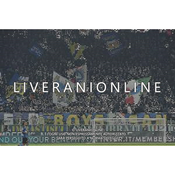 tifosi dell’Inter Inter vs Cagliari Coppa Italia - ottavi di finale Milano 14-01-2020 Stadio Giuseppe Meazza - San Siro foto Roberto Garavaglia - ag. Aldo Liverani sas