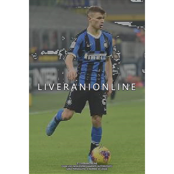 Nicolo’ Barella (Inter) Inter vs Cagliari Coppa Italia - ottavi di finale Milano 14-01-2020 Stadio Giuseppe Meazza - San Siro foto Roberto Garavaglia - ag. Aldo Liverani sas