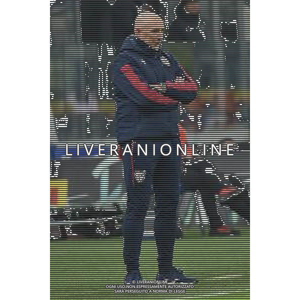 Rolando Maran allenatore Cagliari Inter vs Cagliari Coppa Italia - ottavi di finale Milano 14-01-2020 Stadio Giuseppe Meazza - San Siro foto Roberto Garavaglia - ag. Aldo Liverani sas