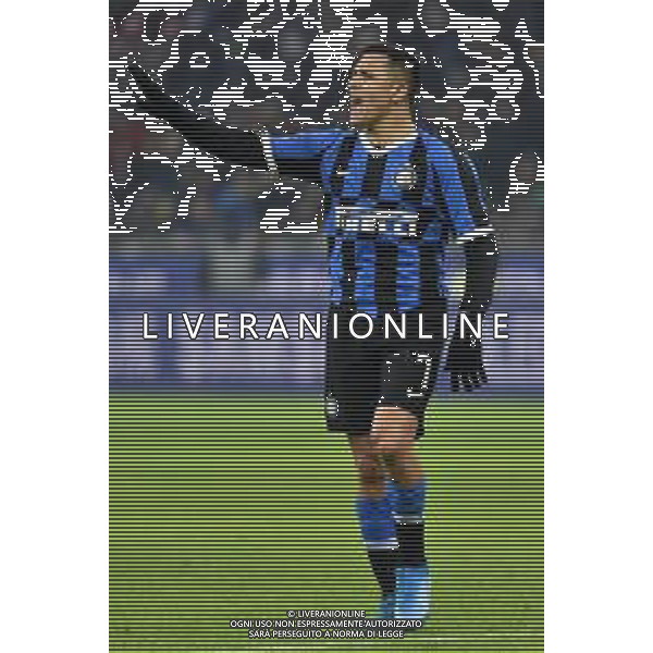 Alexis Sanchez (Inter) Inter vs Cagliari Coppa Italia - ottavi di finale Milano 14-01-2020 Stadio Giuseppe Meazza - San Siro foto Roberto Garavaglia - ag. Aldo Liverani sas