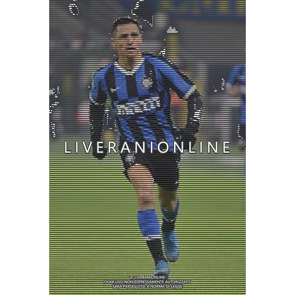 Alexis Sanchez (Inter) Inter vs Cagliari Coppa Italia - ottavi di finale Milano 14-01-2020 Stadio Giuseppe Meazza - San Siro foto Roberto Garavaglia - ag. Aldo Liverani sas