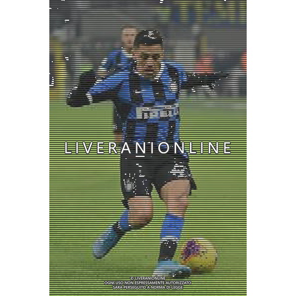Alexis Sanchez (Inter) Inter vs Cagliari Coppa Italia - ottavi di finale Milano 14-01-2020 Stadio Giuseppe Meazza - San Siro foto Roberto Garavaglia - ag. Aldo Liverani sas