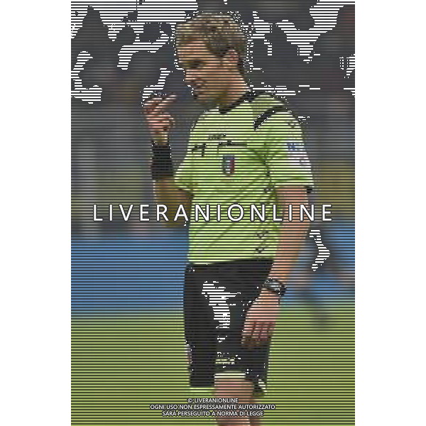 l’arbitro Daniele Chiffi di Padova Inter vs Cagliari Coppa Italia - ottavi di finale Milano 14-01-2020 Stadio Giuseppe Meazza - San Siro foto Roberto Garavaglia - ag. Aldo Liverani sas