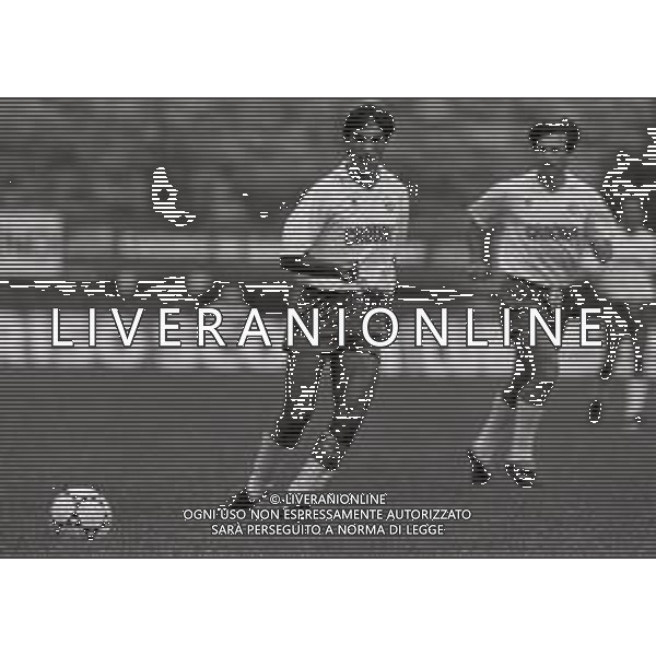 1988 AOSTA TORNEO CESARE BARETTI AMICHEVOLE FIORENTINA TORINO 4-1 NELLA FOTO ENRICO CUCCHI AG ALDO LIVERANI SAS