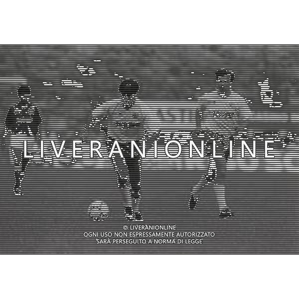 1988 AOSTA TORNEO CESARE BARETTI AMICHEVOLE FIORENTINA TORINO 4-1 NELLA FOTO ENRICO CUCCHI AG ALDO LIVERANI SAS