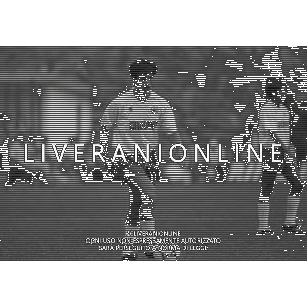 1988 AOSTA TORNEO CESARE BARETTI AMICHEVOLE FIORENTINA TORINO 4-1 NELLA FOTO CARLOS DUNGA AG ALDO LIVERANI SAS