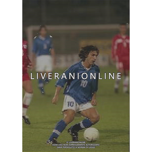 09-10-1998 CREMONA-ITALIA UNDER 21 SVIZZERA NELLA FOTO ANDREA PIRLO AG ALDO LIVERANI SAS