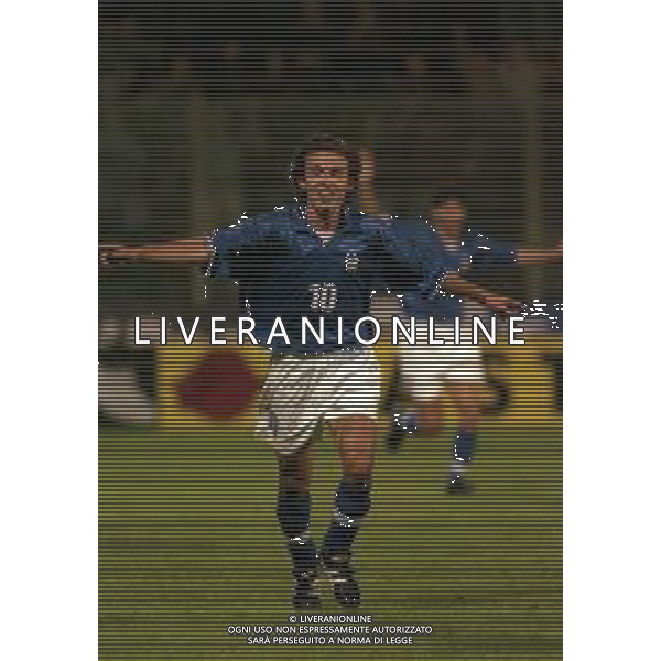 09-10-1998 CREMONA-ITALIA UNDER 21 SVIZZERA NELLA FOTO ANDREA PIRLO AG ALDO LIVERANI SAS