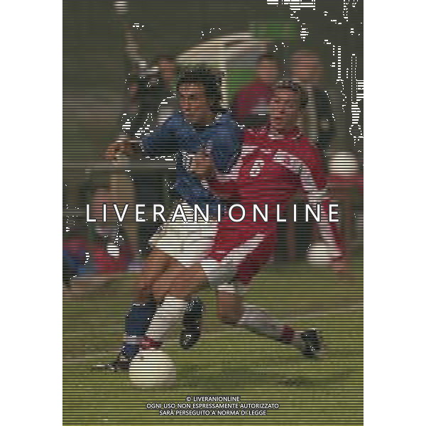 09-10-1998 CREMONA-ITALIA UNDER 21 SVIZZERA NELLA FOTO ANDREA PIRLO AG ALDO LIVERANI SAS