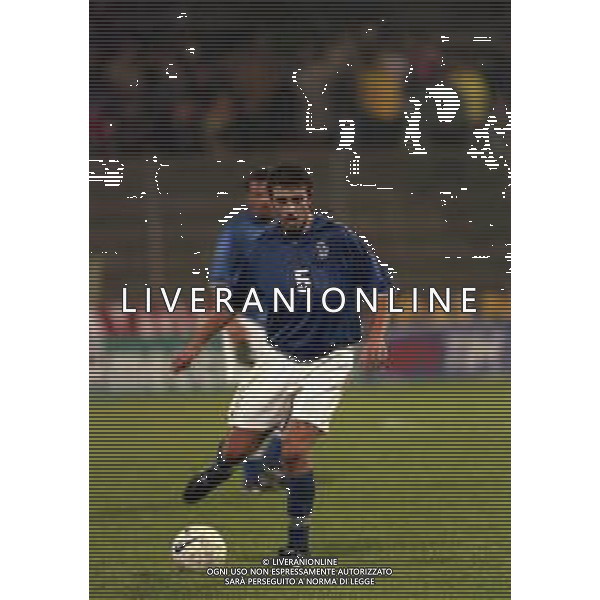 09-10-1998 CREMONA-ITALIA UNDER 21 SVIZZERA NELLA FOTO RAFFAELE LONGO AG ALDO LIVERANI SAS