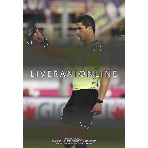 FIORENTINA - ATALANTA Ottavi di Finale di Coppa Italia 15/01/2020 nella foto: arbitro manganiello ©Claudio Zamagni/Agenzia Aldo Liverani during during the Italian Cup match between AFC Fiorentina and Atalanta 1907 at Artemio Franchi Stadium, in Florence, Italy on 15 January 2020 photo credit by Claudio Zamagni/Aldo Liverani Photo Agency