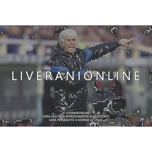 FIORENTINA - ATALANTA Ottavi di Finale di Coppa Italia 15/01/2020 nella foto: Mister Gasperini Gian Piero (Atalanta 1907) ©Claudio Zamagni/Agenzia Aldo Liverani Mister Gasperini Gian Piero (Atalanta 1907) during during the Italian Cup match between AFC Fiorentina and Atalanta 1907 at Artemio Franchi Stadium, in Florence, Italy on 15 January 2020 photo credit by Claudio Zamagni/Aldo Liverani Photo Agency