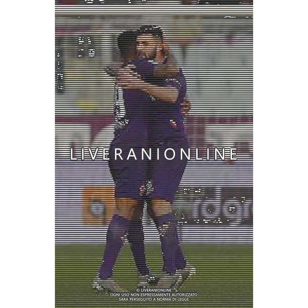 FIORENTINA - ATALANTA Ottavi di Finale di Coppa Italia 15/01/2020 nella foto:Esultanza Cutrone Patrik (acf Fiorentina) dopo il goal ©Claudio Zamagni/Agenzia Aldo Liverani Cutrone Patrik (acf Fiorentina) Celebrates after scoring a goal during during the Italian Cup match between AFC Fiorentina and Atalanta 1907 at Artemio Franchi Stadium, in Florence, Italy on 15 January 2020 photo credit by Claudio Zamagni/Aldo Liverani Photo Agency