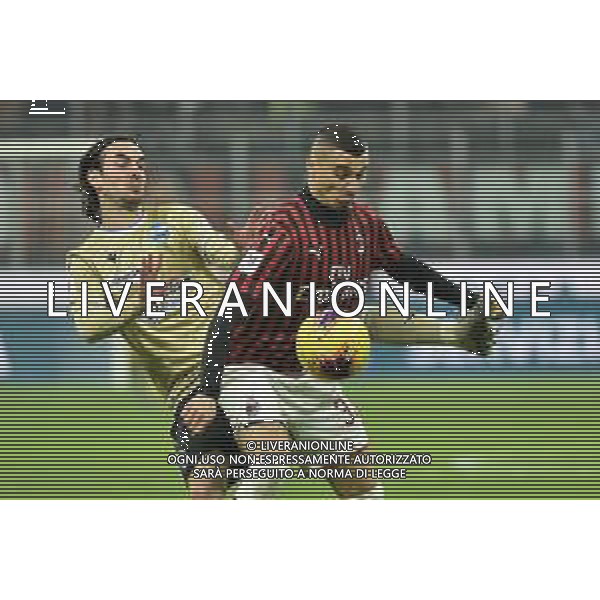 Marko Jankovic e Rade Krunic Milan vs Spal Coppa Italia - ottavi di finale Milano 15-01-2020 Stadio Giuseppe Meazza - San Siro foto Roberto Garavaglia - ag. Aldo Liverani sas/ AGENZIA ALDO LIVERANI SAS