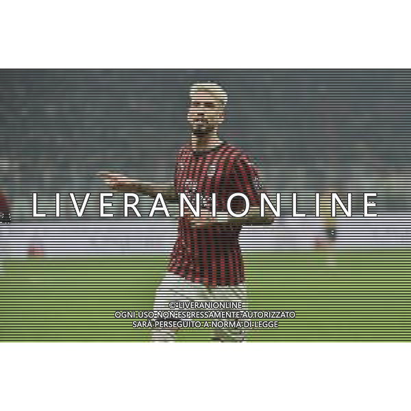 Esultanza di Samu Castillejo dopo il gol del 2 a 0 Milan Milan vs Spal Coppa Italia - ottavi di finale Milano 15-01-2020 Stadio Giuseppe Meazza - San Siro foto Roberto Garavaglia - ag. Aldo Liverani sas/ AGENZIA ALDO LIVERANI SAS
