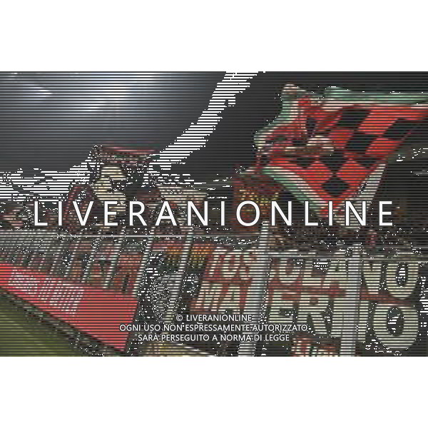 tifosi Milan bandiere e striscioni Milan vs Spal Coppa Italia - ottavi di finale Milano 15-01-2020 Stadio Giuseppe Meazza - San Siro foto Roberto Garavaglia - ag. Aldo Liverani sas/ AGENZIA ALDO LIVERANI SAS