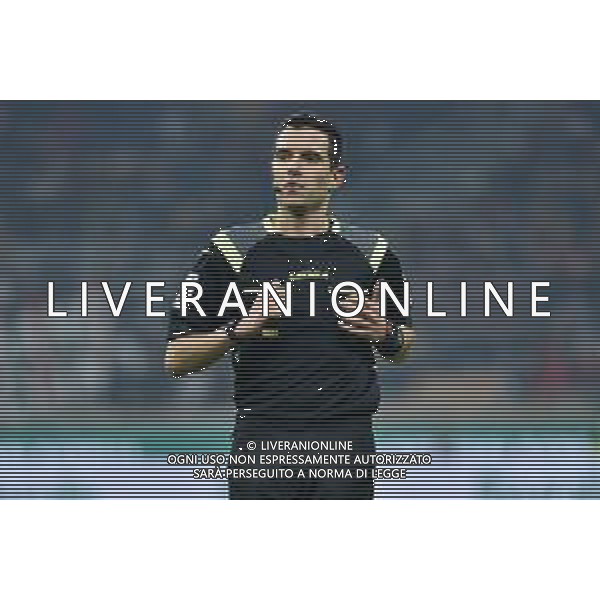 l\'arbitro Davide Ghersini Milan vs Spal Coppa Italia - ottavi di finale Milano 15-01-2020 Stadio Giuseppe Meazza - San Siro foto Roberto Garavaglia - ag. Aldo Liverani sas/ AGENZIA ALDO LIVERANI SAS