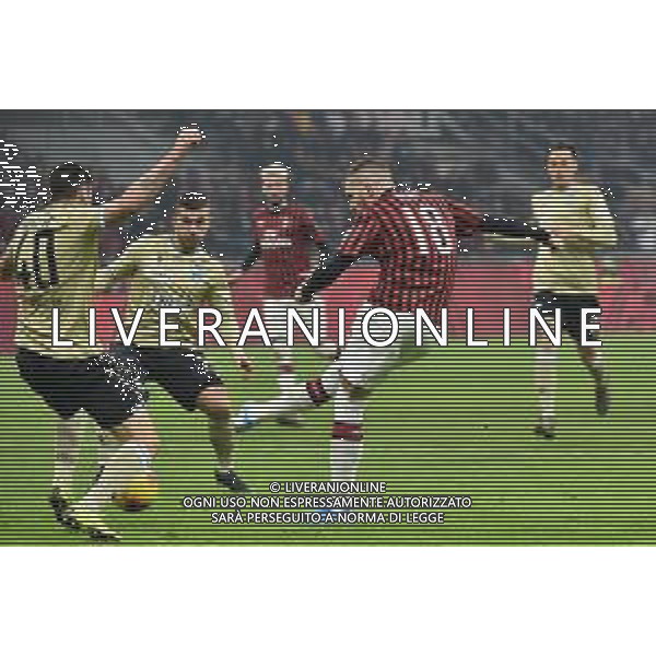 occasione di Ante Rebic Milan vs Spal Coppa Italia - ottavi di finale Milano 15-01-2020 Stadio Giuseppe Meazza - San Siro foto Roberto Garavaglia - ag. Aldo Liverani sas/ AGENZIA ALDO LIVERANI SAS