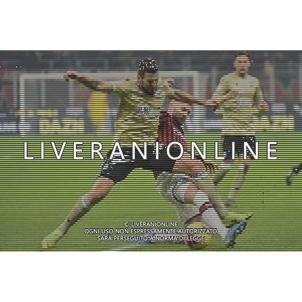 Nenad Tomovic e Ante Rebic Milan vs Spal Coppa Italia - ottavi di finale Milano 15-01-2020 Stadio Giuseppe Meazza - San Siro foto Roberto Garavaglia - ag. Aldo Liverani sas/ AGENZIA ALDO LIVERANI SAS