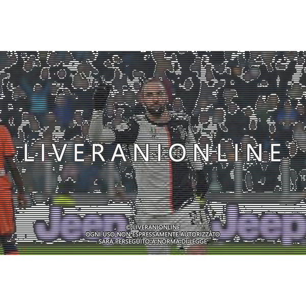 Torino 15.01.2020 Stadio Allianz Stadium ©Alessandro Falzone/Agenzia Aldo Liverani 15.01.2020 Ottavi di Coppa Italia Juventus vs Udinese 2019-20120 Nella foto : Esultanza dopo Gol di Gonzalo Higuain ©AGENZIA ALDO LIVERANI SAS