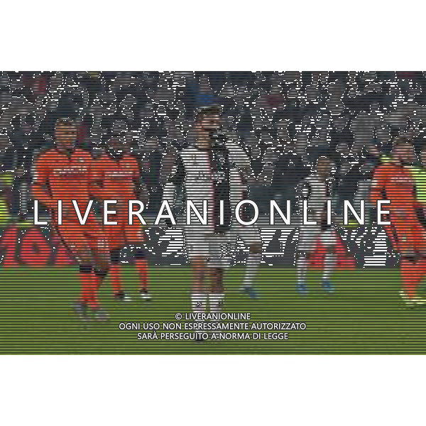 Torino 15.01.2020 Stadio Allianz Stadium ©Alessandro Falzone/Agenzia Aldo Liverani 15.01.2020 Ottavi di Coppa Italia Juventus vs Udinese 2019-20120 Nella foto : Esultanza dopo Gol su rigore di Paulo Dybala ©AGENZIA ALDO LIVERANI SAS