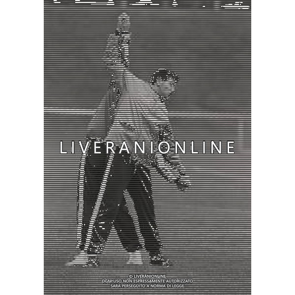1986 TORINO- RADUNO E ALLENAMETO JUVENTUS NELLA FOTO ROBERTO SOLDA\' AG ALDO LIVERANI SAS