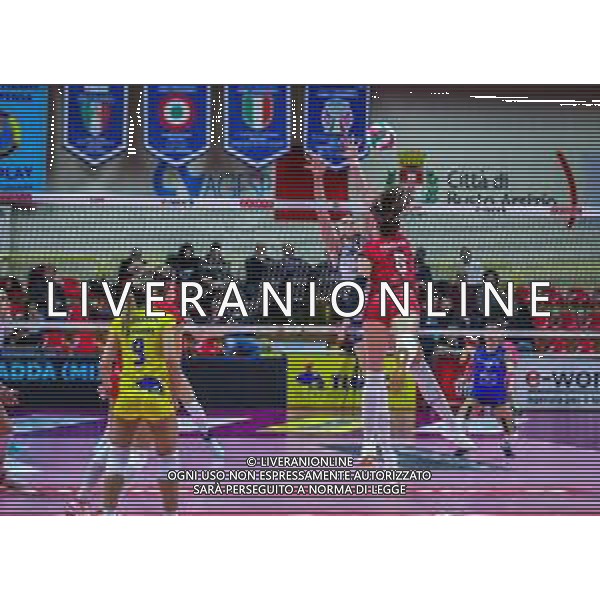 Campionato di Volley Serie A1 Femminile 2019/2020 Busto Arsizio, Italia 15/01/2020 Unet E-Work Busto Arsizio-Il Bisonte Firenze Nella foto: Gennari Alessia 6 (UYBA Unet E-Work Busto Arsizio) ©LM/Fabrizio Carabelli / AGENZIA ALDO LIVERANI SAS