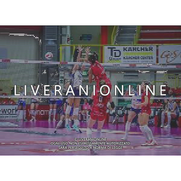 Campionato di Volley Serie A1 Femminile 2019/2020 Busto Arsizio, Italia 15/01/2020 Unet E-Work Busto Arsizio-Il Bisonte Firenze Nella foto: Washington Haleigh 1 (UYBA Unet E-Work Busto Arsizio) ©LM/Fabrizio Carabelli / AGENZIA ALDO LIVERANI SAS